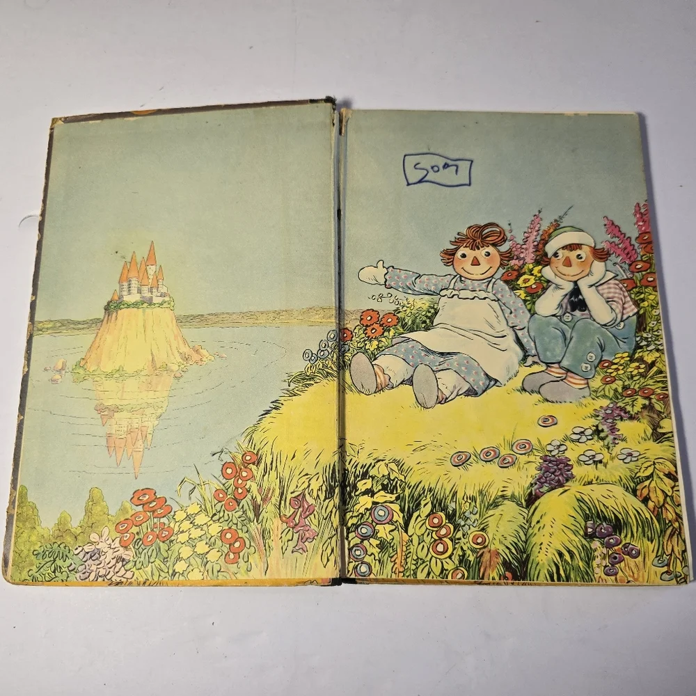 Vintage 1920s "Raggedy Ann & Andy" Hardcover Books Mix Set *4* by Johnny Gruelle - Picture 10 of 16